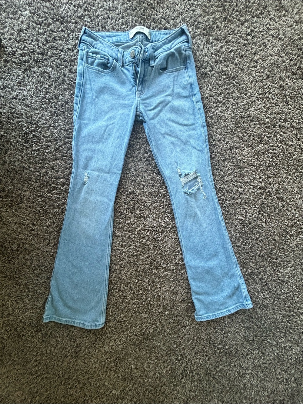 Size 00 Hollister low-rise boot cut